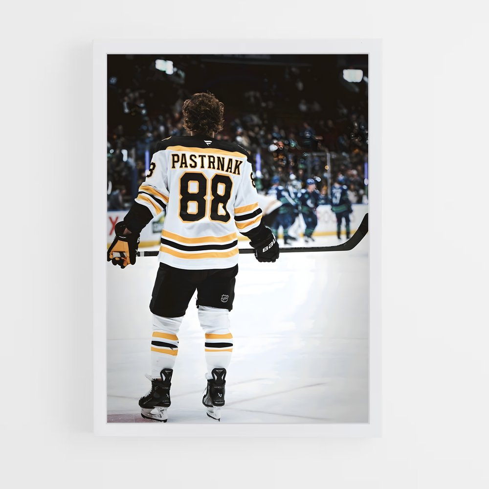 Poster David pastrnak – affiche Hockey sur glace (vue 3)